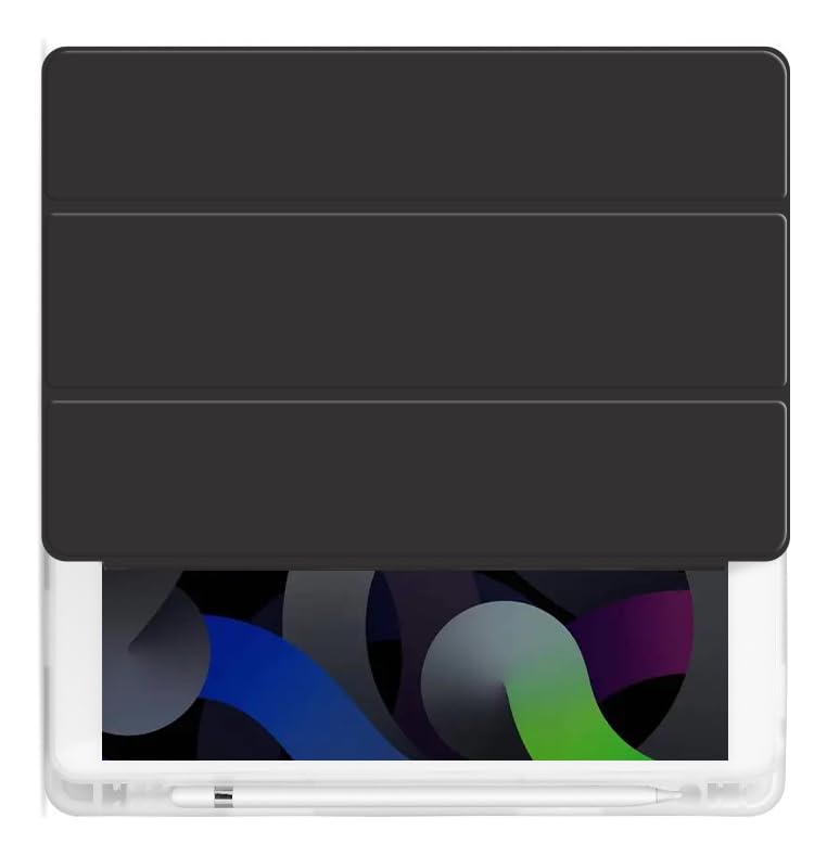 Capa Para Tablet Para iPad Air 5 / Air 4 10.9" 2022/2020 Com Bandeja De Canetas Suporte Couro. - Imagem 11