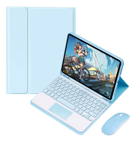Kit Capa para Samsung Tab S8 Ultra : Capa para Tablet + Teclado Removível + Mouse - Imagem 42