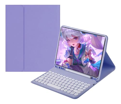 Capa para Tablet com Redonda Teclado iPad 7ª/8ª/9ª Geração - Imagem 21