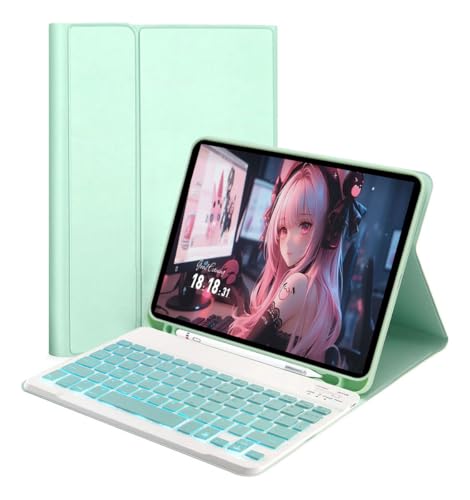 Capa Para Tablet + Teclado Bluetooth Sem Fio Para iPad Pro11 - Imagem 35