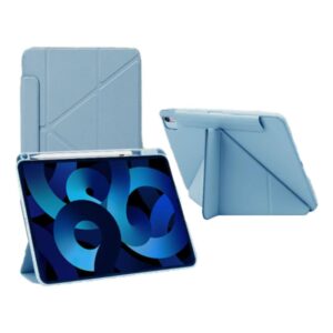 Capa Tablet Atração Magnética Para IPad Air4/5 10,9 Polegadas Com Slot De Canetas Rotação De 360°.