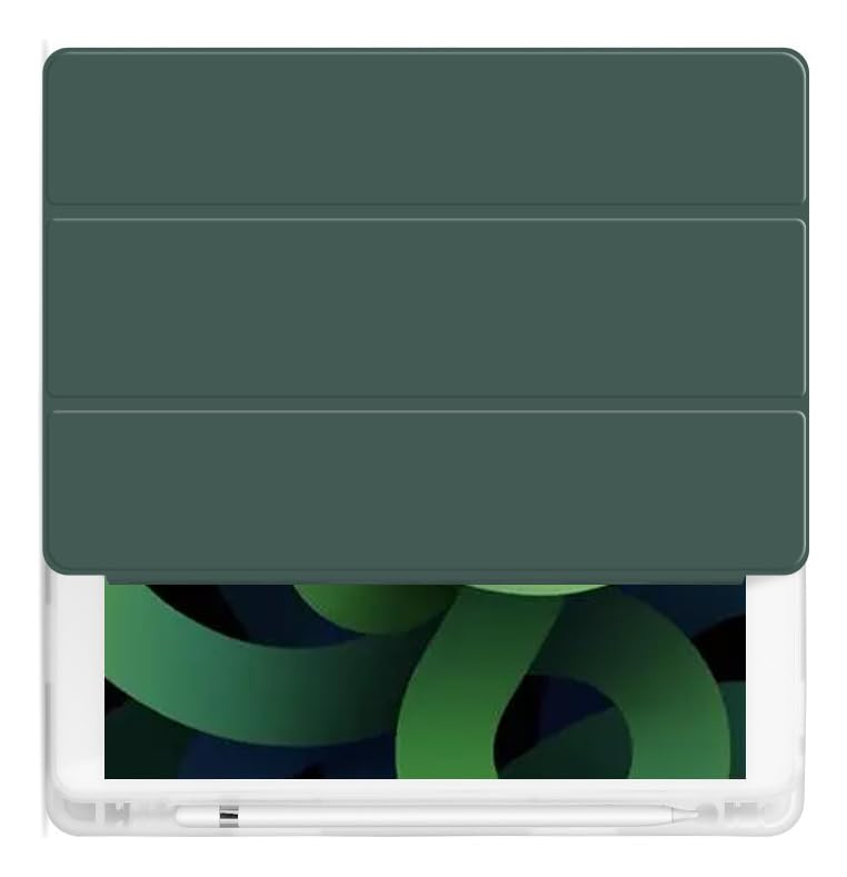 Capa Para Tablet Para iPad Air 5 / Air 4 10.9" 2022/2020 Com Bandeja De Canetas Suporte Couro. - Imagem 15