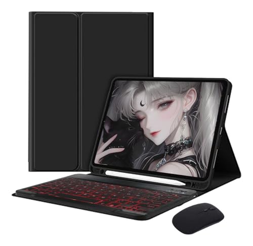 Kit Capa para Samsung Tab S8 Ultra : Capa para Tablet + Teclado Removível + Mouse - Imagem 45