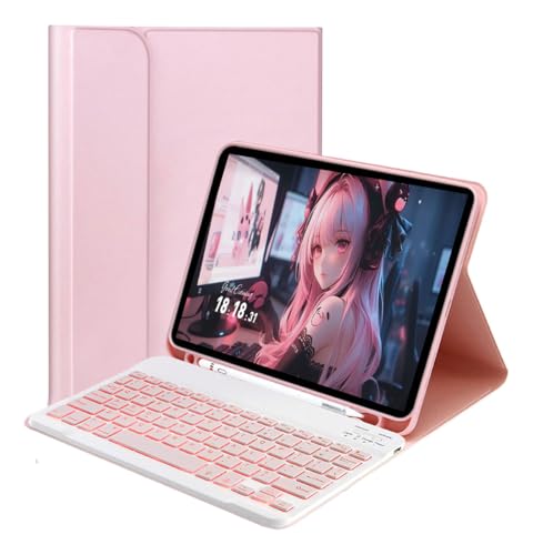 Capa Para Tablet + Teclado Bluetooth Sem Fio Para iPad Pro11 - Imagem 32