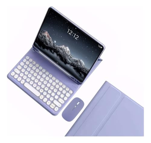 Capa Para Tablet, Capa + Mouse e Teclado Magnético Bluetooth Destacável Para IPad 6/5/air1/air2. - Imagem 21