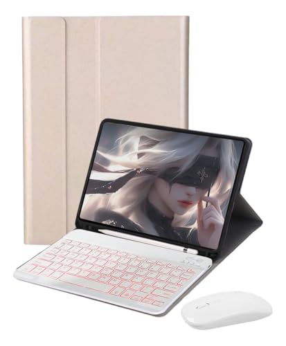 Kit Capa para Samsung Tab S8 Ultra : Capa para Tablet + Teclado Removível + Mouse - Imagem 44