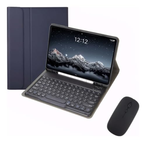Capa Para Tablet, Capa + Mouse e Teclado Magnético Bluetooth Destacável Para IPad 6/5/air1/air2. - Imagem 20