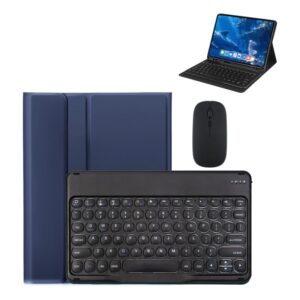 Kit Capa para iPad Air 4/5: Case para Tablet + Teclado com teclas redondas + Mouse