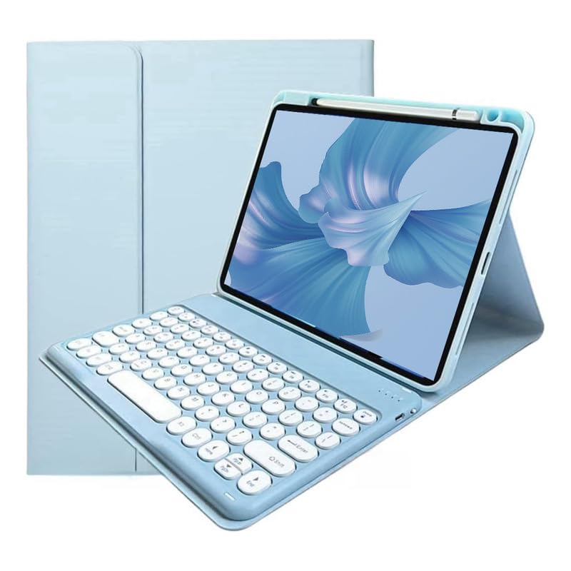 Capa Com Teclado Bluetooth Para Samsung Tab S7 Fe Plus 12.4 - Imagem 11