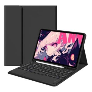 Adequado para A9 Plus 11 polegadas protetora tablet case com teclado (toque preto, tipo toque)