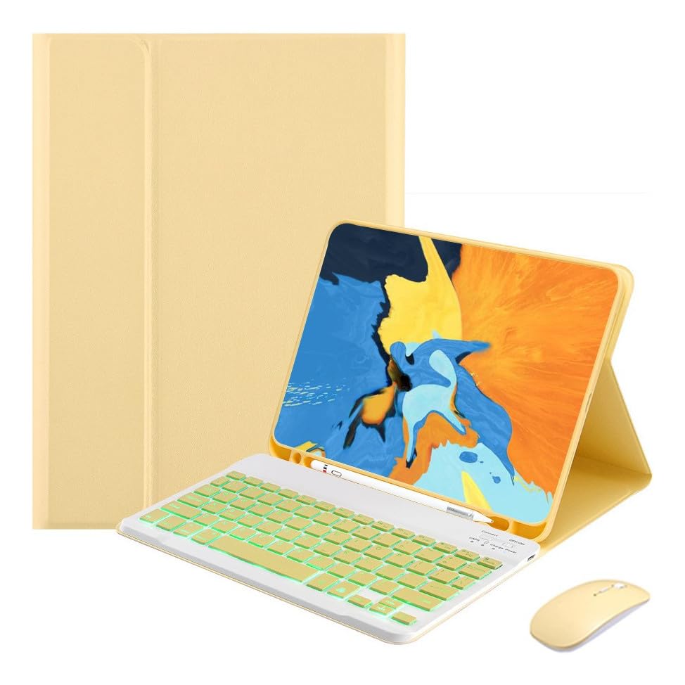 Capa Para Tablet, Capa + Mouse e Teclado Magnético Bluetooth Destacável Para IPad Mini 6 8,3 Polegadas - Imagem 11