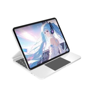 Capa Com Teclado Magnética Flutuante Para Air 4/5 10,9 Polegadas