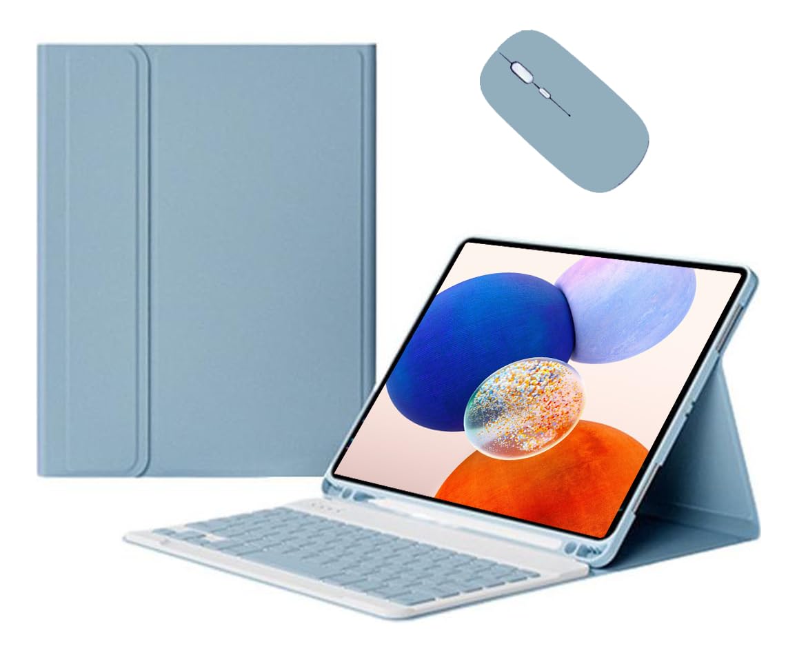 Kit Capa para Samsung Galaxy Tab S9: Capa para Tablet + Teclado + Mouse