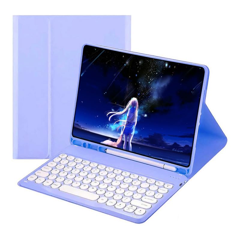 Capa Com Teclado Bluetooth Sem Fio Para iPad Pro 11 - Imagem 12