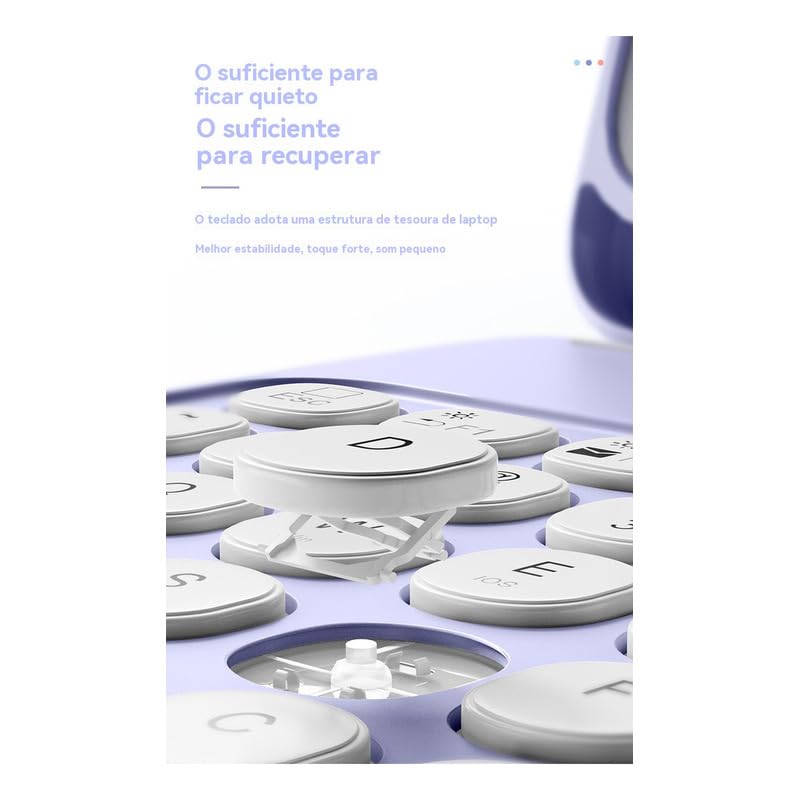 Capa Com Teclado Bluetooth Sem Fio Para iPad Pro 11 - Imagem 5