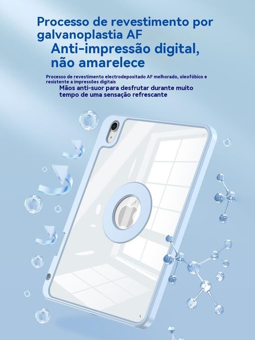 Capa Rotativa Removível Magnética Para iPad 10 Geração - Imagem 6