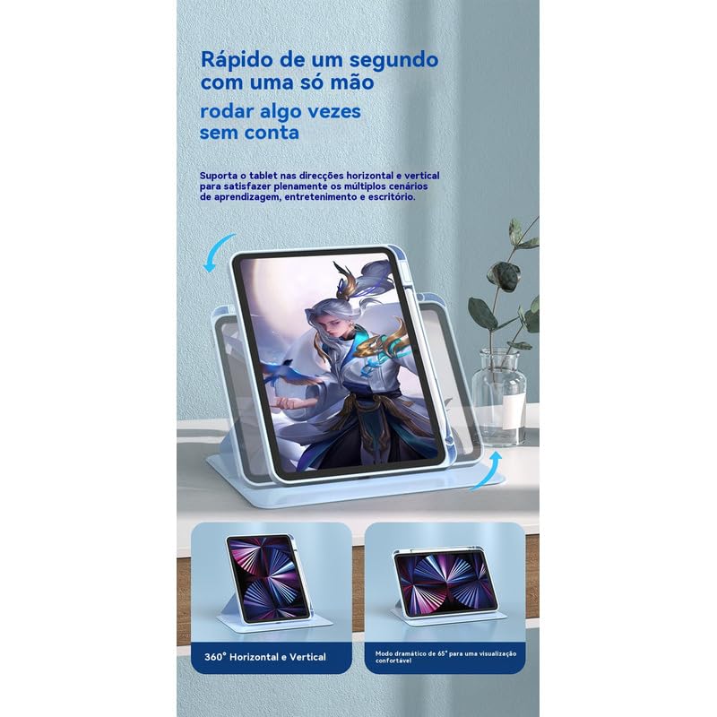 Capa Magnética Removível Para O iPad Pro De 11 Polegadas - Imagem 5