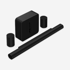 Soundbar Sonos Arc Ultra com Dolby Atmos e Controle de Voz - Som Surround 9.1.4 para TV e Música - Preto