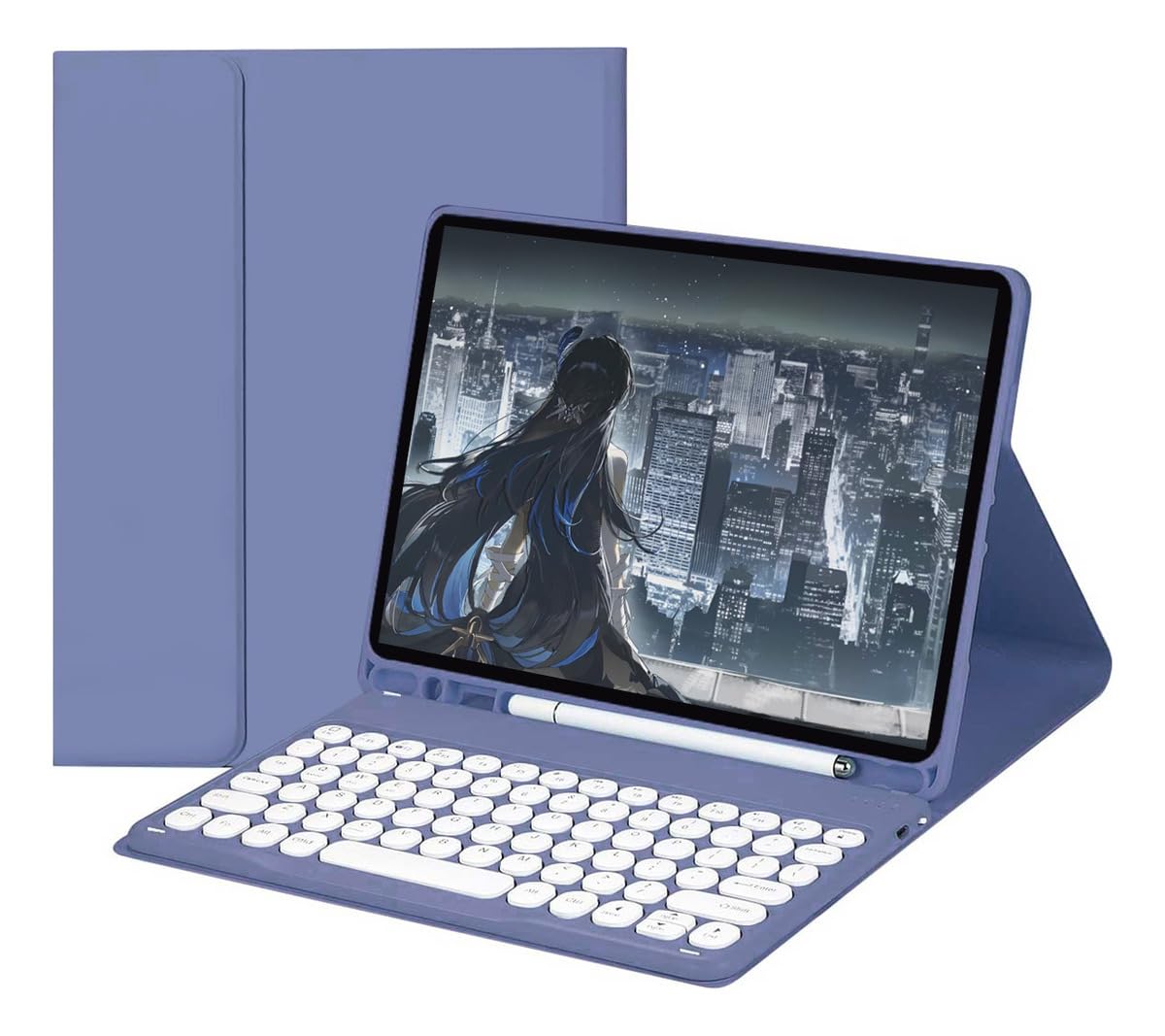 Capa para Tablet com Redonda Teclado iPad 7ª/8ª/9ª Geração - Imagem 11