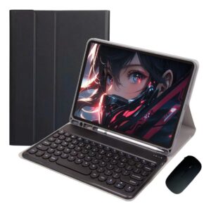 Capa Para Tablet, Capa + Mouse e Teclado Magnético Bluetooth Destacável Para IPad 6/5/air1/air2.