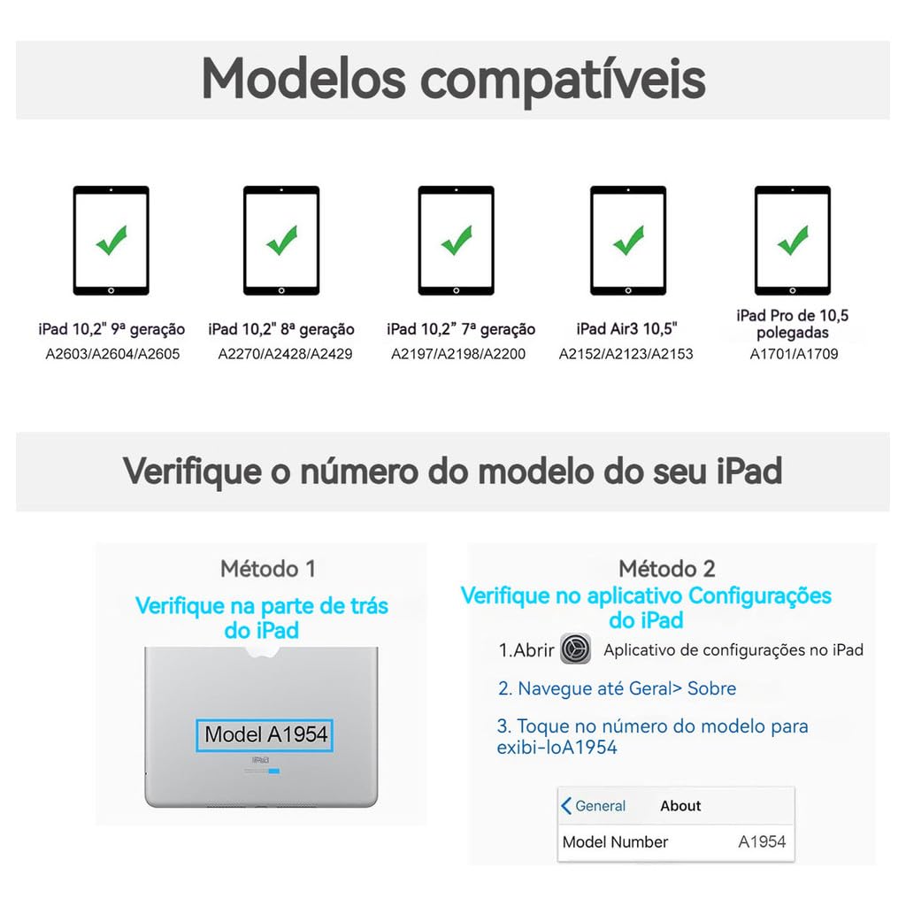 Capa Para Tablet, Capa + Mouse e Teclado Magnético Bluetooth Destacável Para IPad Mini 6 8,3 Polegadas - Imagem 6