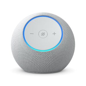 Alto-falante Alexa com som que preenche o ambiente e hub de casa inteligente integrado, com Acesso Antecipado Alexa, Grafite