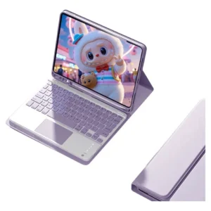 Teclado Bluetooth Touch + Capa Para iPad 9ª/8ª/7ª Geração