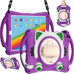 Com Alça Capa Anti-queda 360º Para iPad Air 4 Air 5 Pro 11