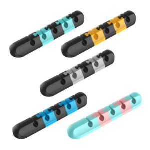 Desktop Simple Winch Wire Organizer USB Cable Holder Mouse Clamp Building Blocks Splice Organizer